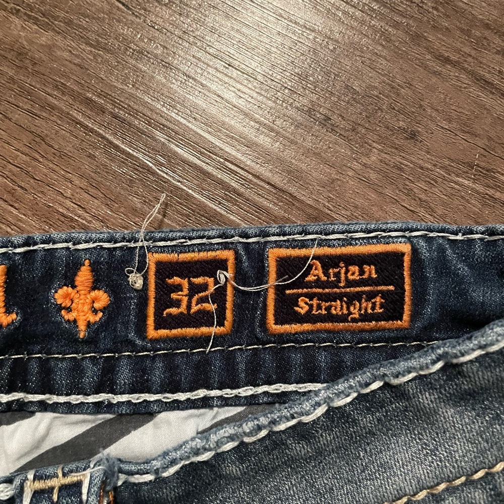 Mens rock revival jeans